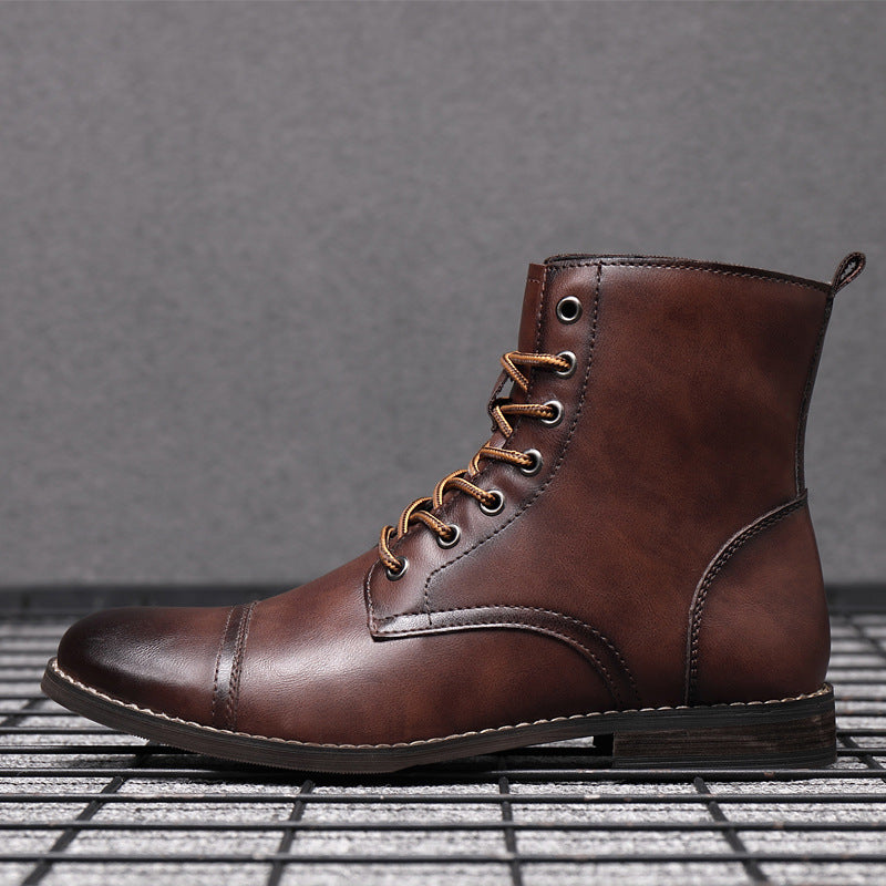 Buty do kostki Claude's z naturalnej skóry