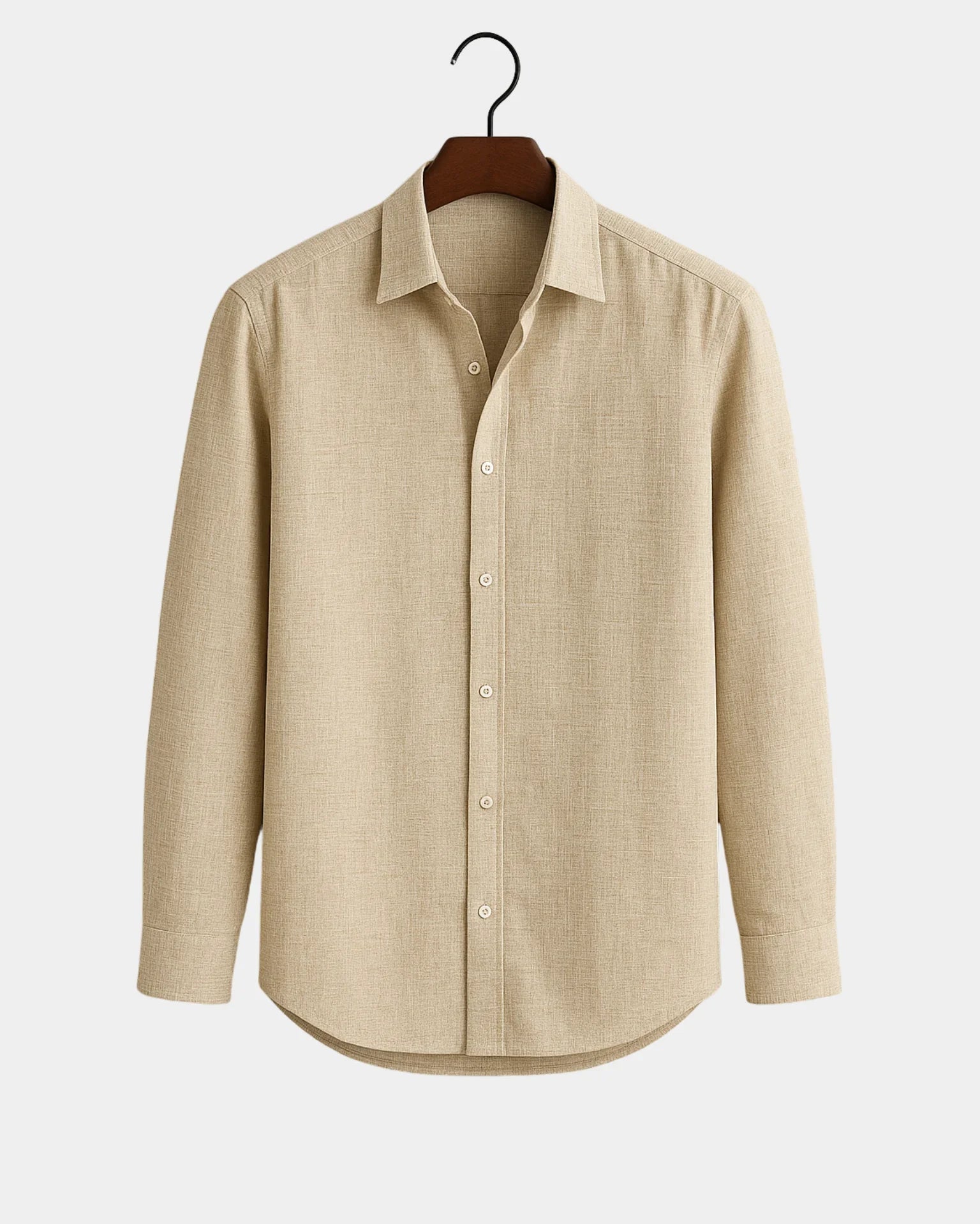 Marco - Koszula lniana Khaki