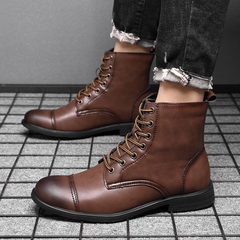 Buty do kostki Claude's z naturalnej skóry
