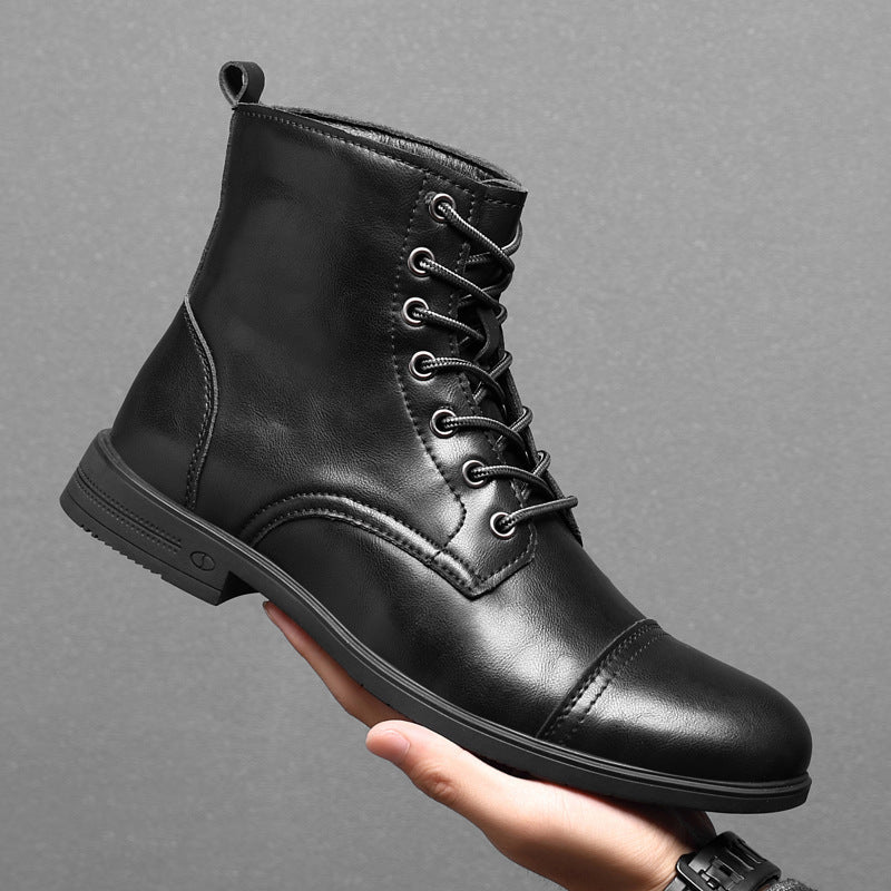 Buty do kostki Claude's z naturalnej skóry