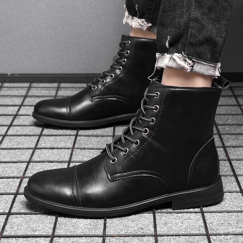 Buty do kostki Claude's z naturalnej skóry
