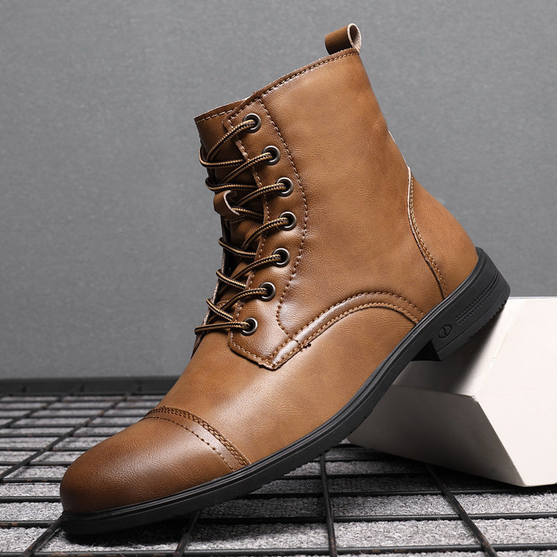Buty do kostki Claude's z naturalnej skóry