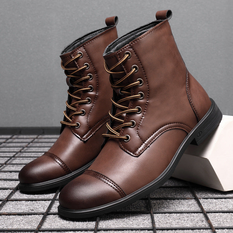 Buty do kostki Claude's z naturalnej skóry