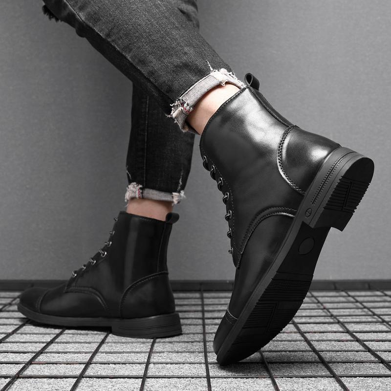 Buty do kostki Claude's z naturalnej skóry