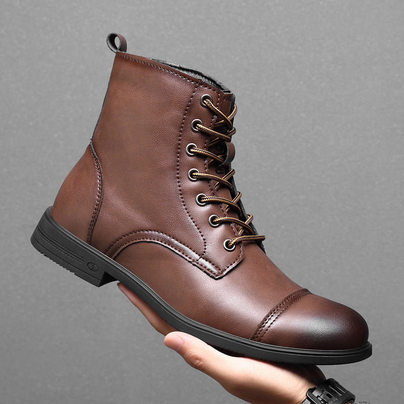 Buty do kostki Claude's z naturalnej skóry