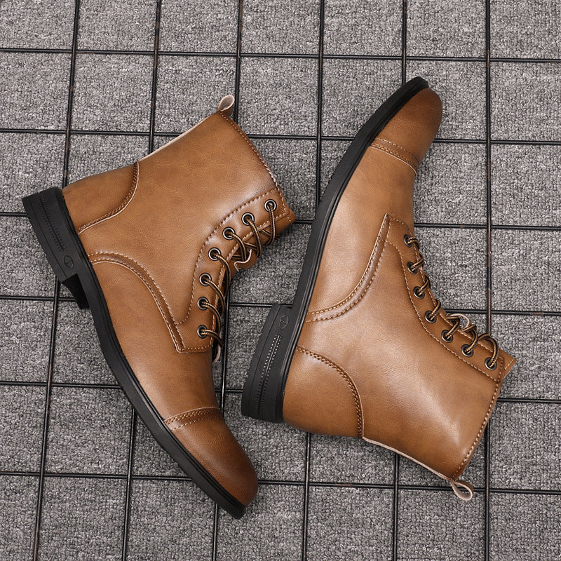 Buty do kostki Claude's z naturalnej skóry