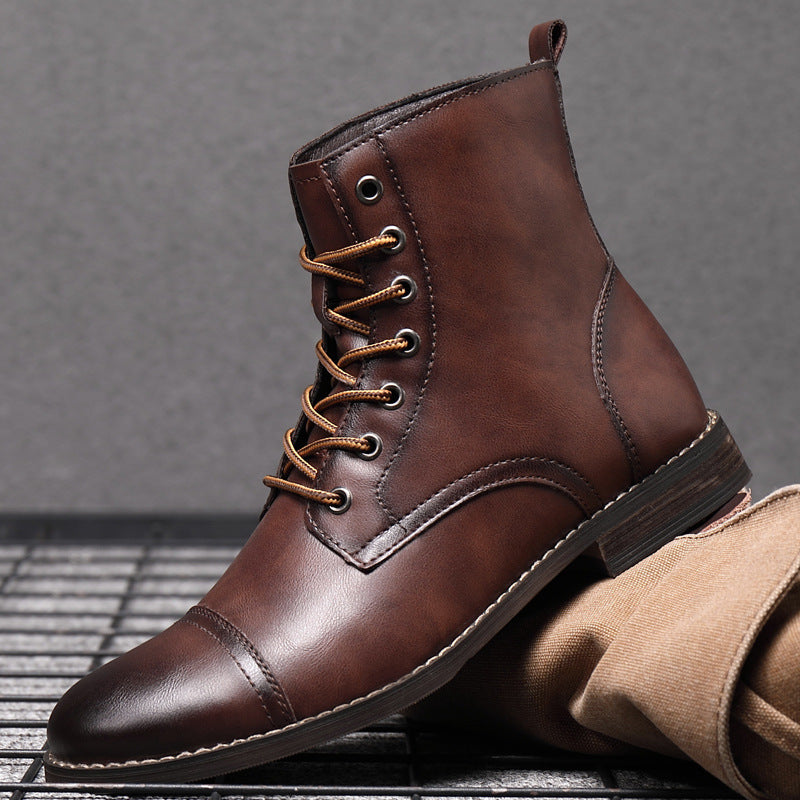 Buty do kostki Claude's z naturalnej skóry
