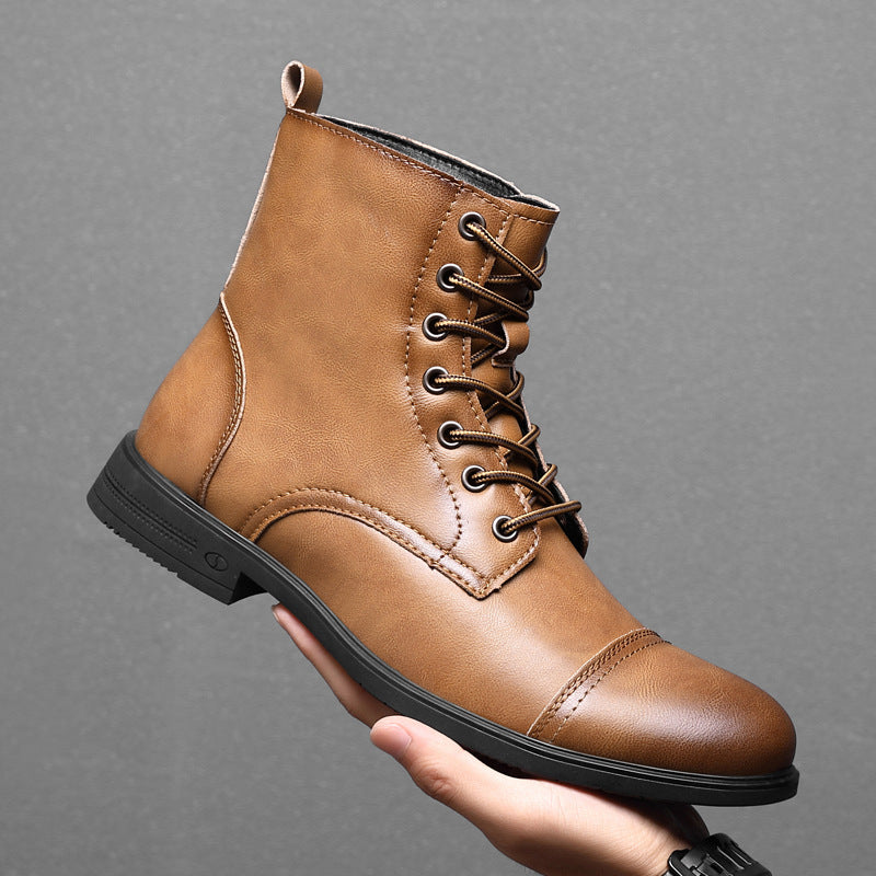 Buty do kostki Claude's z naturalnej skóry