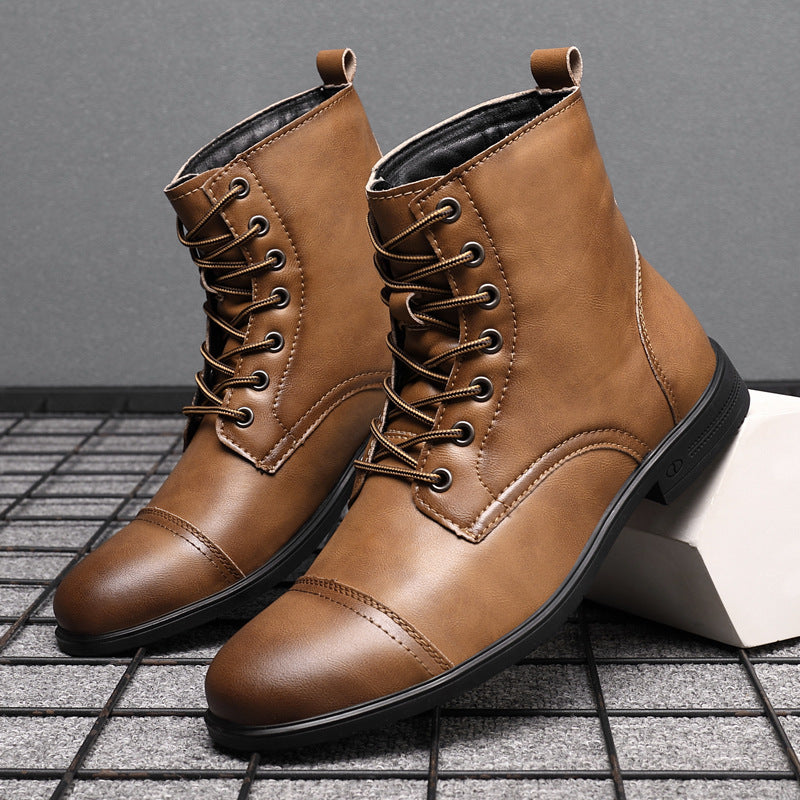 Buty do kostki Claude's z naturalnej skóry