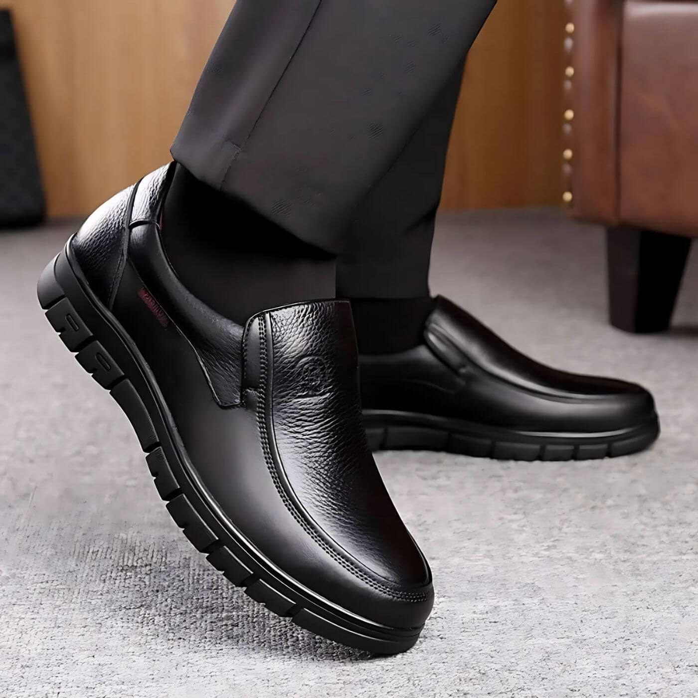 Eleganckie buty wsuwane Massimo