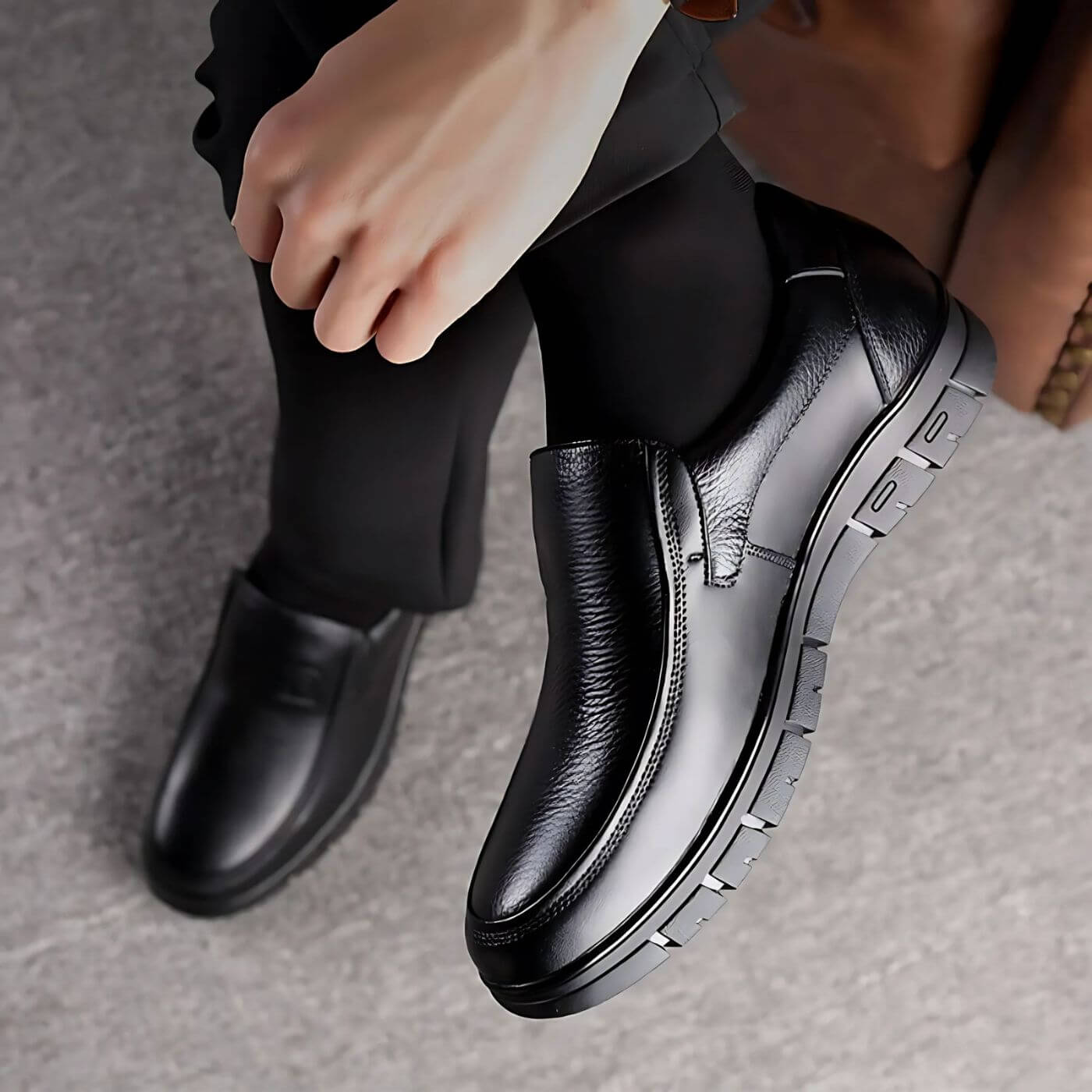 Eleganckie buty wsuwane Massimo