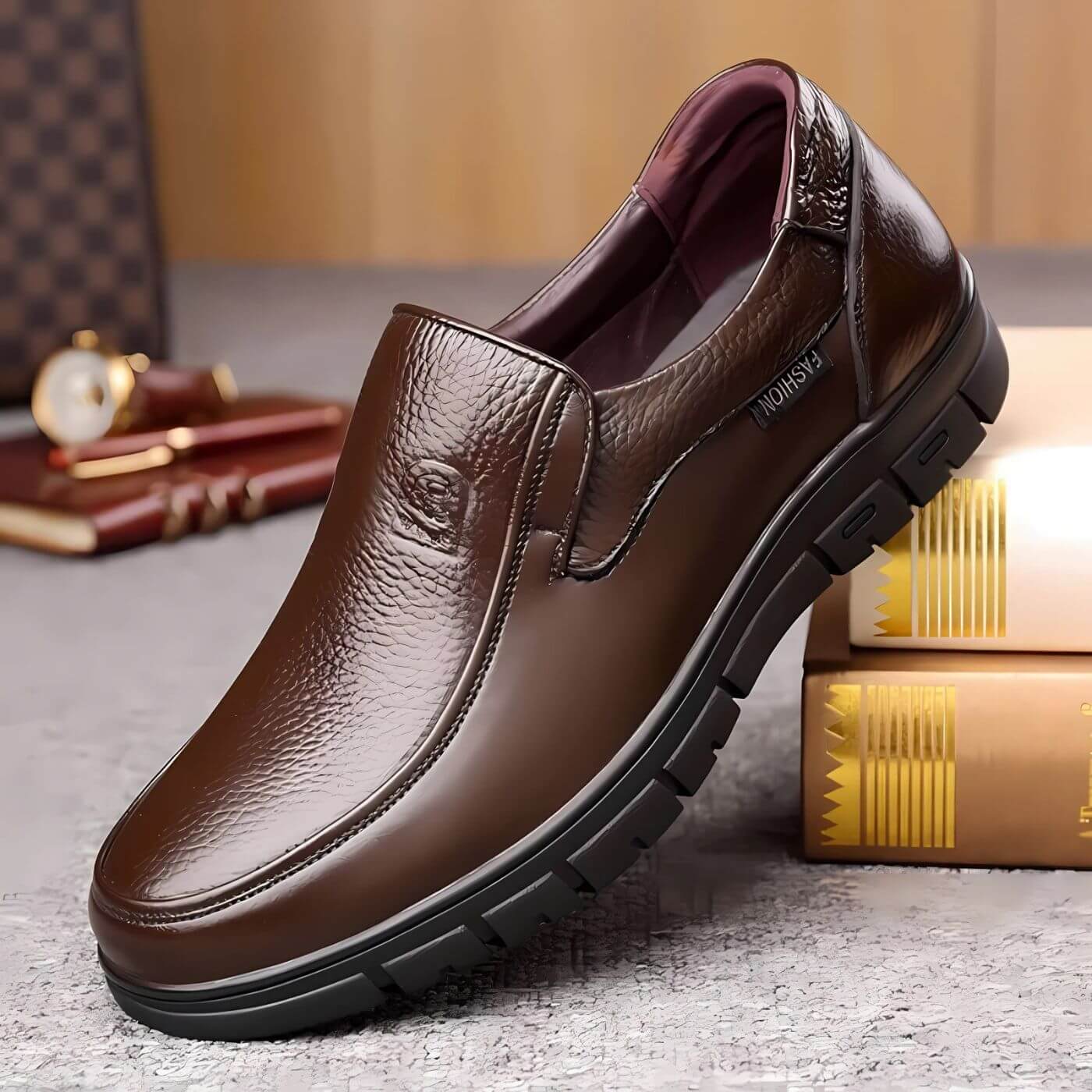 Eleganckie buty wsuwane Massimo