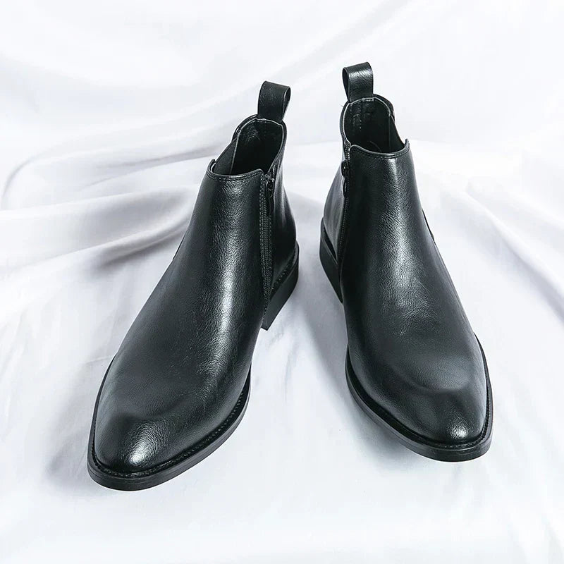 Skórzane buty za kostkę Cooper's Chelsea