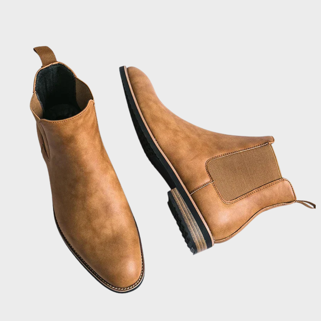 Skórzane buty za kostkę JP's Chelsea